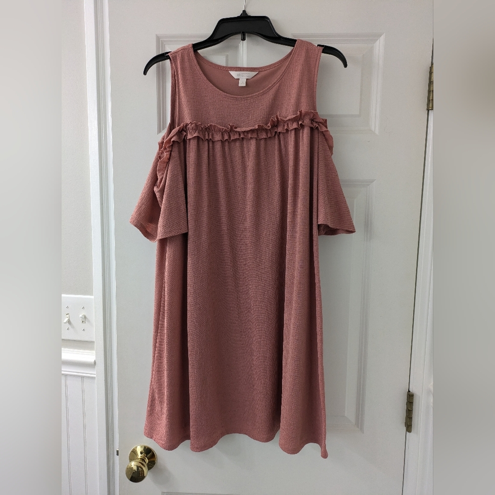 🎉 4 for $10 item: Lauren Conrad Cold Shoulder Dress